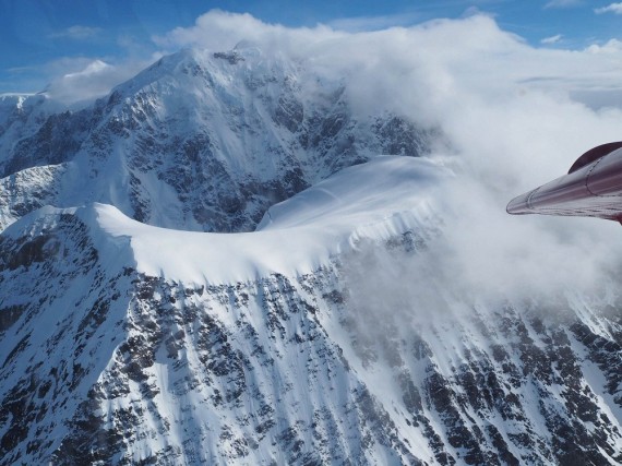 Alaszka gleccser helikopter