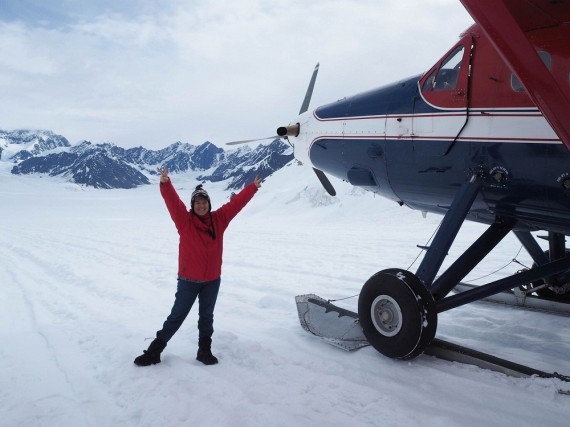 Alaszka gleccser helikopter