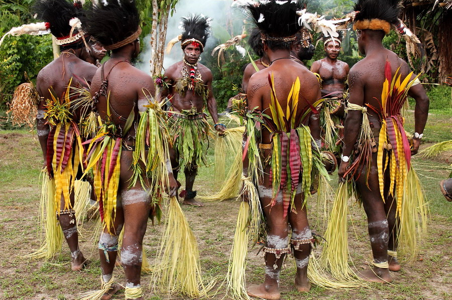 Papua New Guinea tribal group