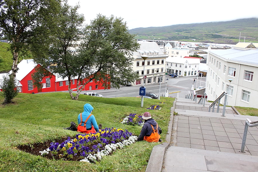 Izland Akureyri