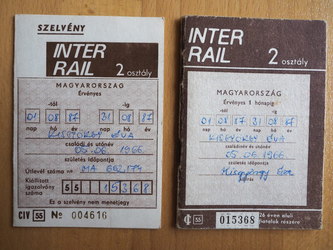 Interrail igazolvány