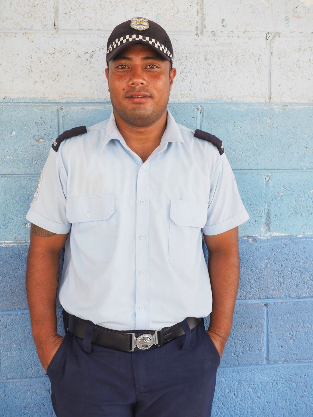 Kiribati rendőr