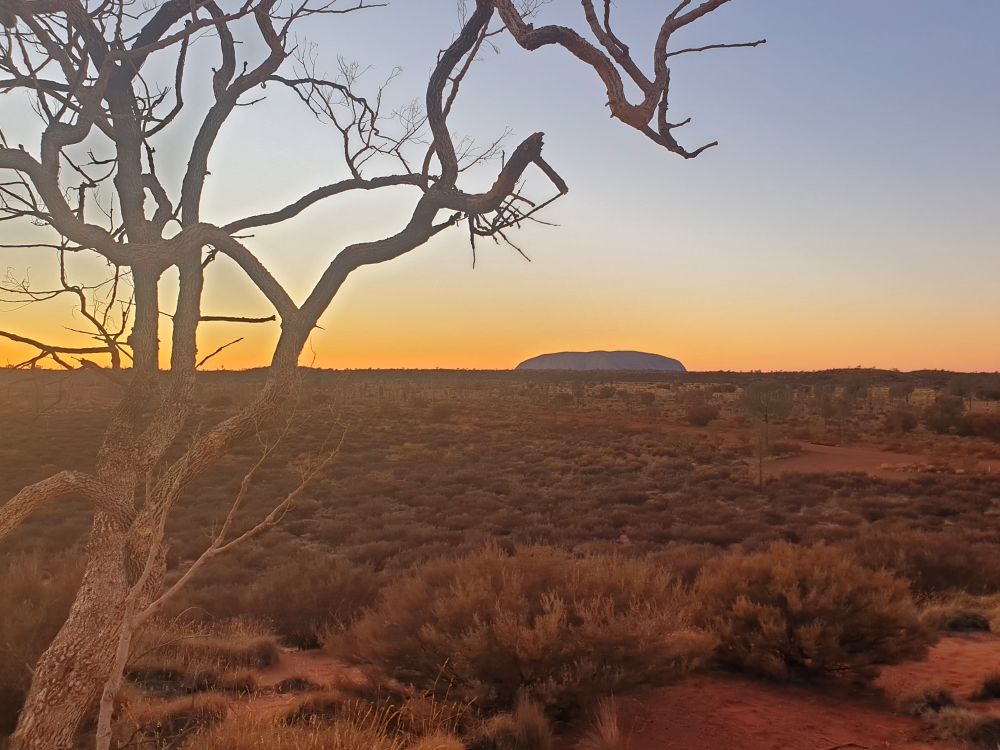 Uluru napfelkelte
