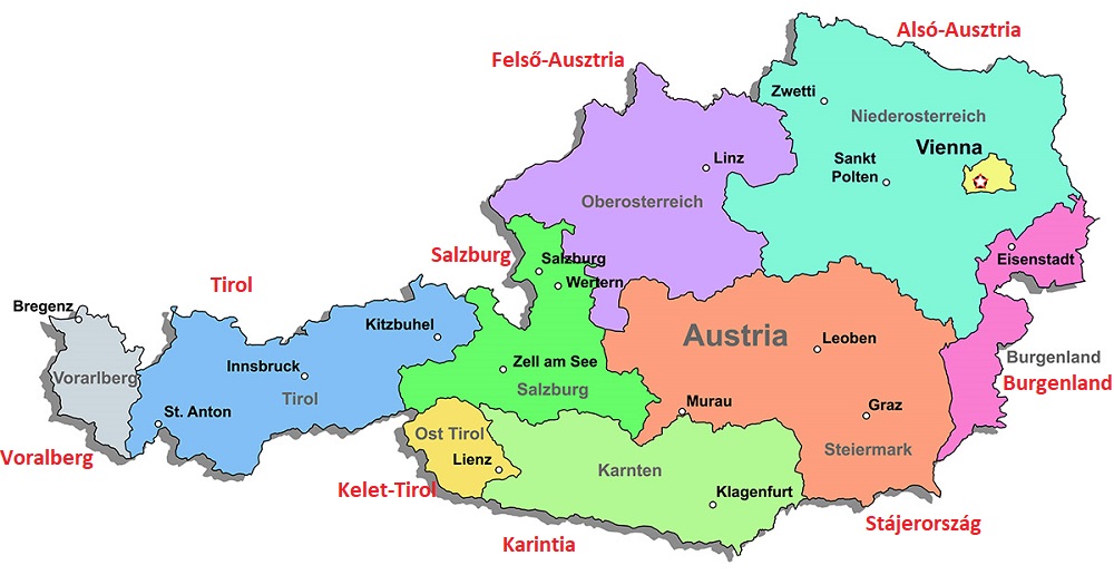 Ausztria látnivalók