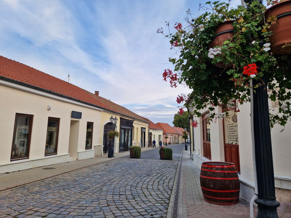 Tokaj történelmi központja